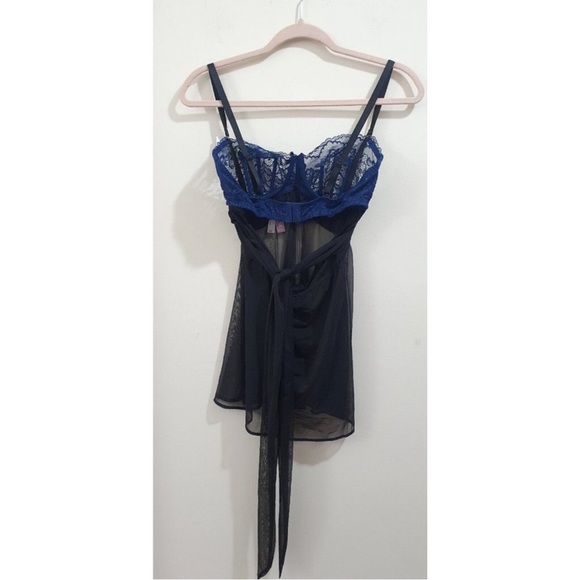 Unlined Babydoll Sheer Dress Wired Bra - Picture 5 of 16